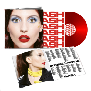 VINILE DELUXE ROSSO TRASPARENTE AUTOGRAFATO - Edizione limitata e numerata - FLASH | DITONELLAPIAGA