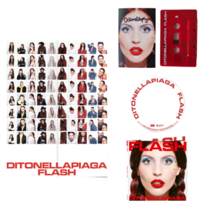 BUNDLE MUSICASSETTA ROSSA + CD AUTOGRAFATI - FLASH | DITONELLAPIAGA