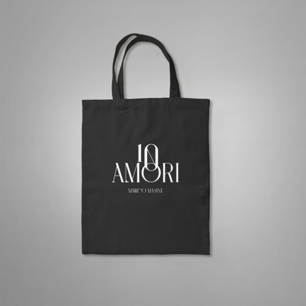 BUNDLE MUSICASSETTA + POSTER + SHOPPER + ACCESSO EVENTO ESCLUSIVO - 10 AMORI | MARCO MASINI SOLD OUT - immagine 4
